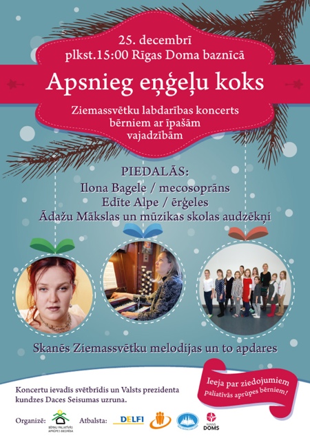 Ziemassvētku labdarības koncerts Rīgas Domā