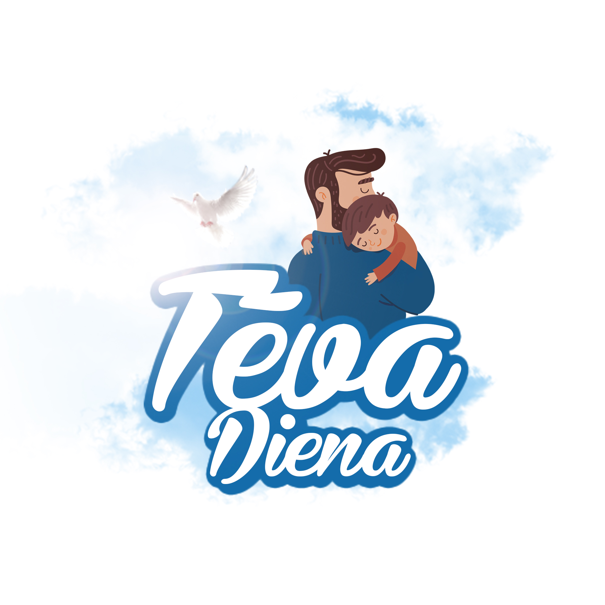 Tēva diena logo - Asociācija Ģimene