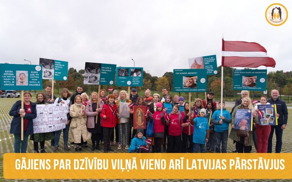 Viļņā otro reizi aizvadīts gājiens par Dzīvību – tajā plaši pārstāvēta arī Latvija